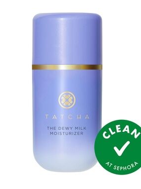 Tatcha Dewy Milk Moisturizer - Lavender & Gold Accents